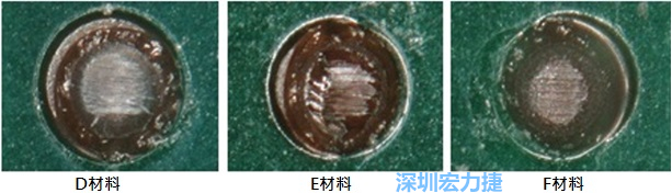 圖14- 冷球拉力試驗(yàn)后，光學(xué)顯微鏡下的失效模式