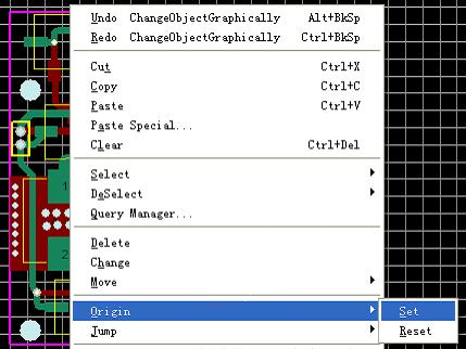 依次按“E、O、S”將原點設(shè)置到圖形的左下角